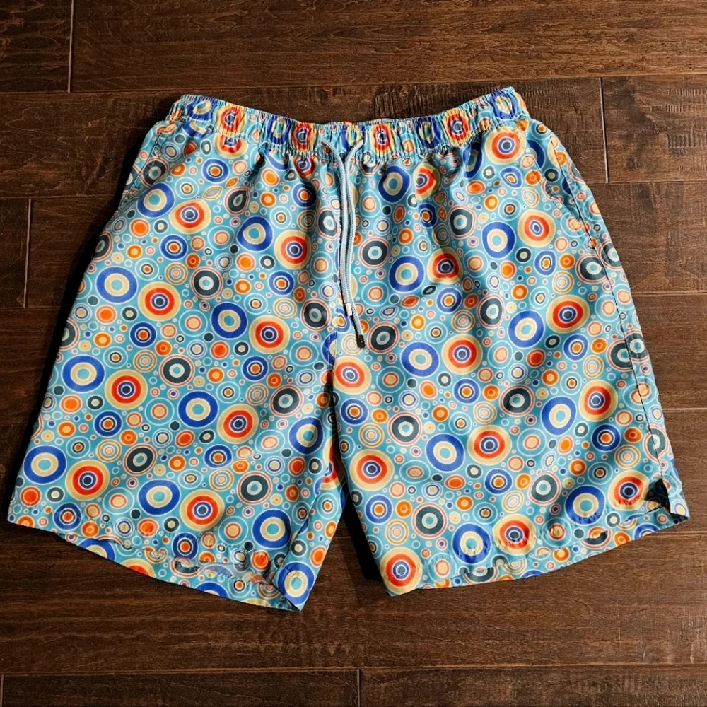 Peter Millar Men's Multicolor Swim Shorts sz xl - Picture 2 of 8